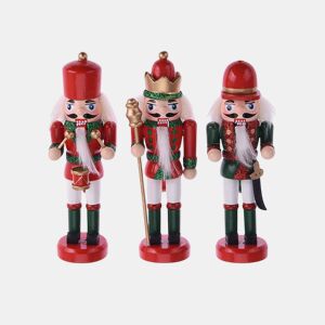 Figura Decorativa Multicolor Madeira Metal 4 X 3 X 12,5 CM
