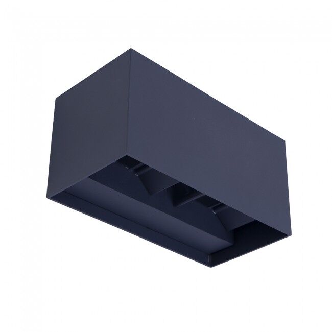 Aplique led de exterior leva ii antracita 4x5w marca wonderlamp
