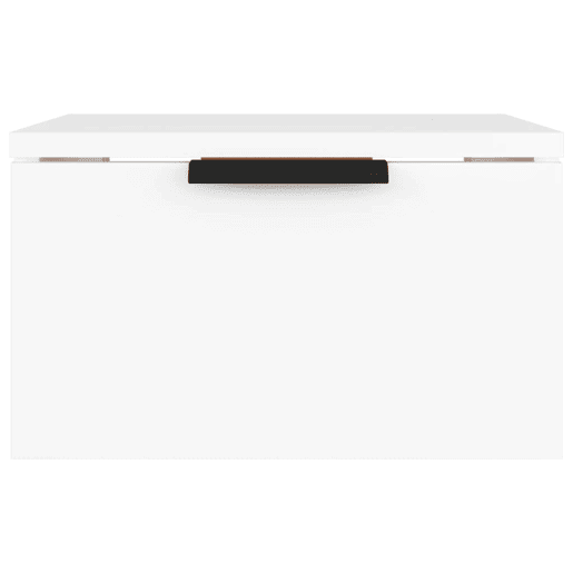 Mesa De Cabeceira De Parede Mesinha De Cabeceira - 34x30x20 cm branco