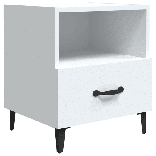 Mesa De Cabeceira - Mesinha De Cabeceira derivados de madeira branco
