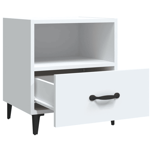 Mesa De Cabeceira - Mesinha De Cabeceira derivados de madeira branco