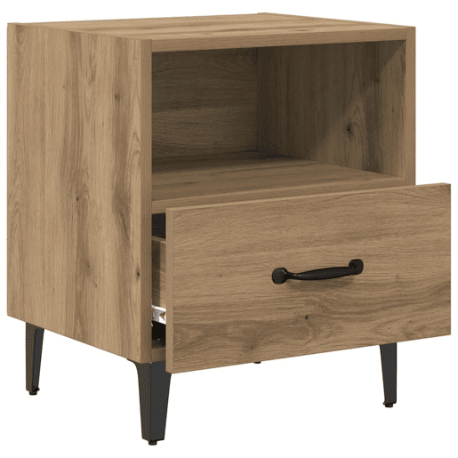 Mesa De Cabeceira - Mesinha De Cabeceira carvalho artisiano 40 x 35 x 47,5 cm