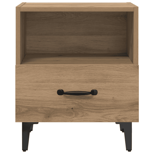 Mesa De Cabeceira - Mesinha De Cabeceira carvalho artisiano 40 x 35 x 47,5 cm