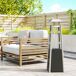 Estufa Gas Exterior Aluminio, Acero Inoxidable Outsunny Estufa Gas Exterior Aluminio, Acero Inoxidable Outsunny Marrón