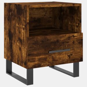 Mesa De Cabeceira - Mesinha De Cabeceira 40x35x47,5 cm derivados madeira carvalho fumado