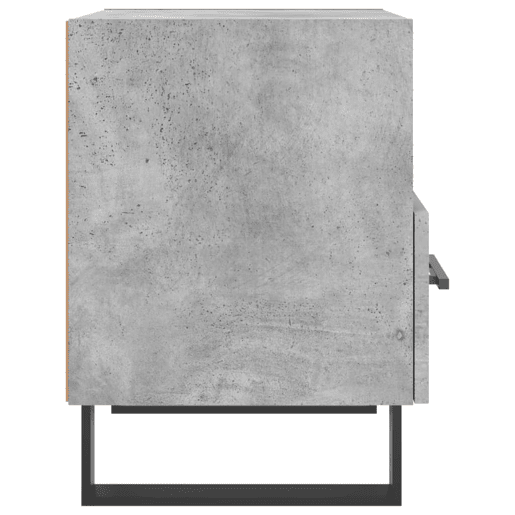Mesa De Cabeceira - Mesinha De Cabeceira derivados de madeira cinza cimento