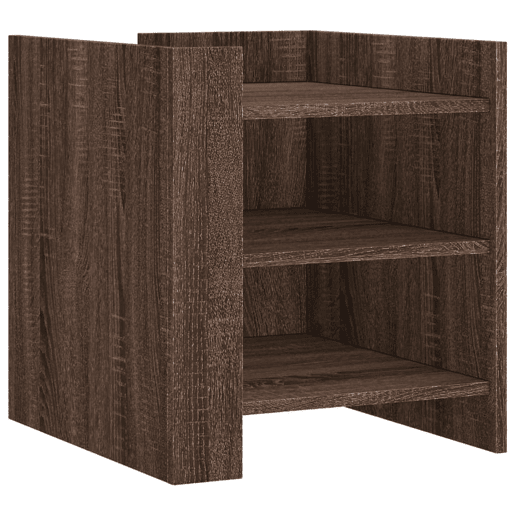 Mesa De Cabeceira - Mesinha De Cabeceira 45x50x50 cm derivados madeira carvalho castanho