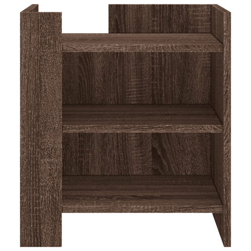 Mesa De Cabeceira - Mesinha De Cabeceira 45x50x50 cm derivados madeira carvalho castanho