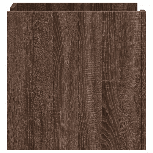 Mesa De Cabeceira - Mesinha De Cabeceira 45x50x50 cm derivados madeira carvalho castanho