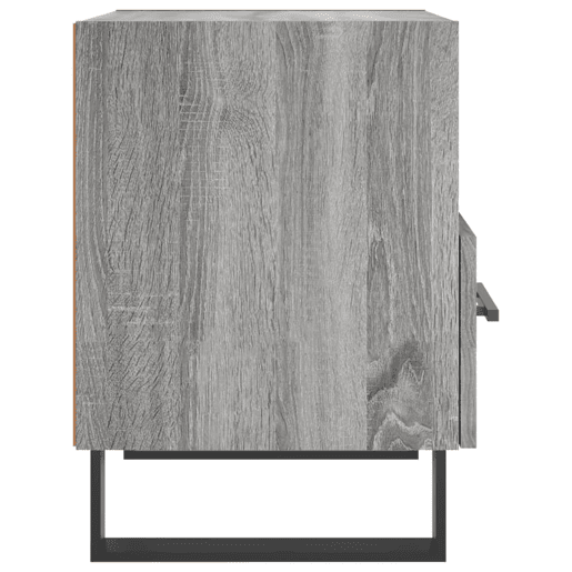 Mesa De Cabeceira - Mesinha De Cabeceira 40x35x47,5 cm derivados madeira sonoma cinza