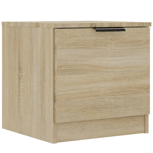 Lote de 2 Mesas De Cabeceira - Mesinhas De Cabeceira 40x39x40 cm carvalho sonoma