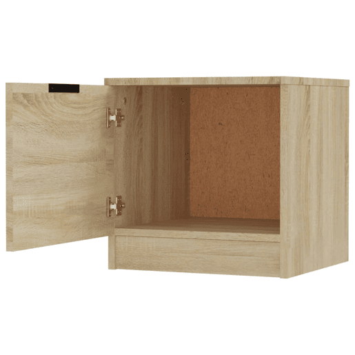 Lote de 2 Mesas De Cabeceira - Mesinhas De Cabeceira 40x39x40 cm carvalho sonoma