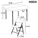 Pack mesa redonda plegable + 4 sillas plegables Lifetime Pack mesa redonda plegable + 4 sillas plegables Lifetime Blanco