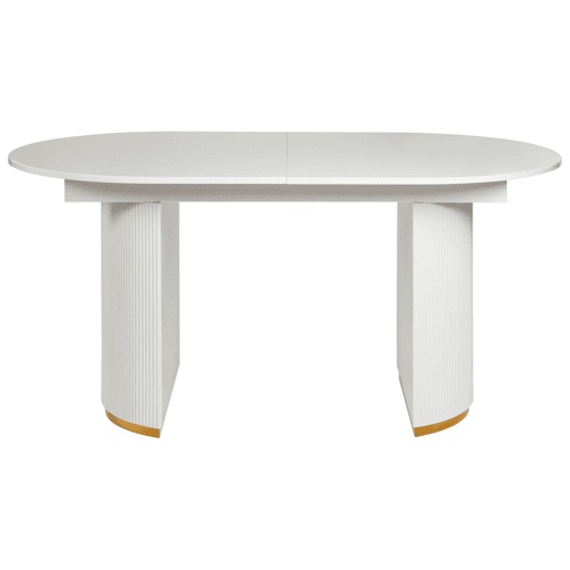 Beliani Mesa de jantar extensÃvel DULVERTON Beliani Mesa de jantar extensÃvel DULVERTON