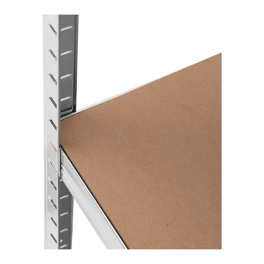 Conjunto de 2 prateleiras resistentes 90 x 30 x 180 cm suporta 5 x 175 kg ferramentas robustas para oficina de garagem cinza 14_0005178