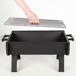 Aktive Barbacoa carbón portátil acero con asas laterales Aktive Barbacoa carbón portátil acero con asas laterales Negro