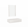 Toucador Quarto de dormir Branco 80x42x97 1 gaveta Velia Muebles Bonitos