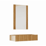 Toucador Quarto de dormir Carvalho Alba 80x42x97 1 gaveta Velia Muebles Bonitos