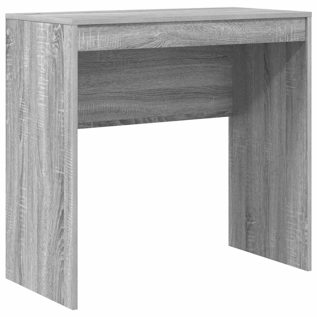Escritorio - Mesa de Ordenador 80x40 Roble/ Gris