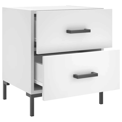 Mesa De Cabeceira - Mesinha De Cabeceira 40x35x47,5 cm derivados de madeira branco