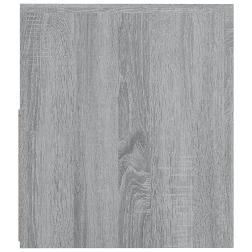 Lote de 2 Mesas De Cabeceira - Mesinhas De Cabeceira com LEDs 60x35x40 cm sonoma cinza