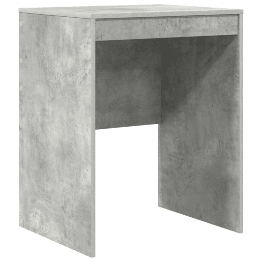 Secretária Escrivaninha de computador - com Armazenamento 2 pcs Cinzento 60 x 50 x 76 cm