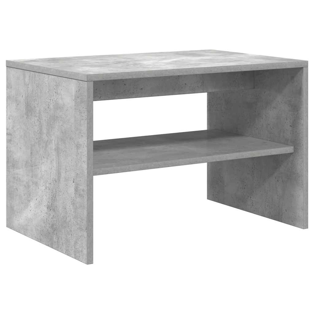 Mueble de tv madera de ingeniería gris hormigón 60x40x40 cm