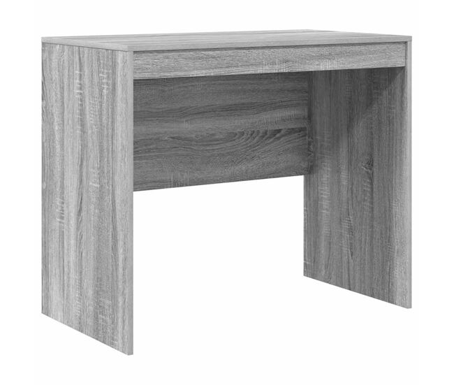 Escritorio - mesa de ordenador gris sonoma 90 x 50 x 76 cm madera contrachapada