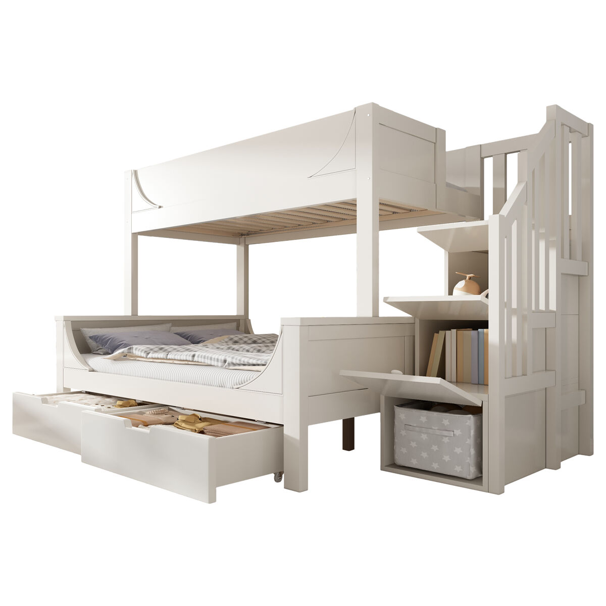 Litera infantil de madera maciza