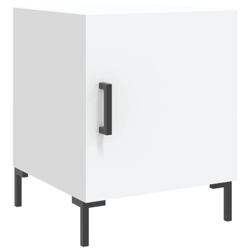 Mesa De Cabeceira Mesinha De Cabeceira - 40x40x50 cm derivados de madeira branco