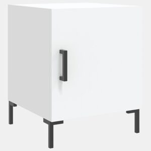 Mesa De Cabeceira Mesinha De Cabeceira - 40x40x50 cm derivados de madeira branco