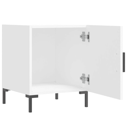 Mesa De Cabeceira Mesinha De Cabeceira - 40x40x50 cm derivados de madeira branco