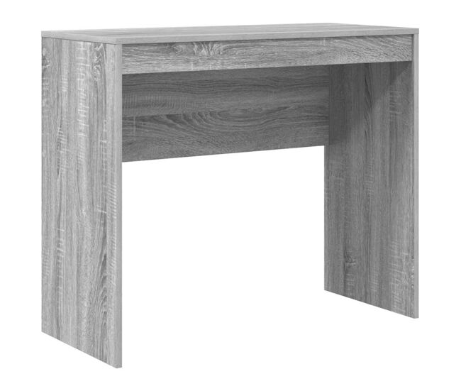 Escritorio - mesa de ordenador gris sonoma 90 x 40 x 76 cm madera contrachapada