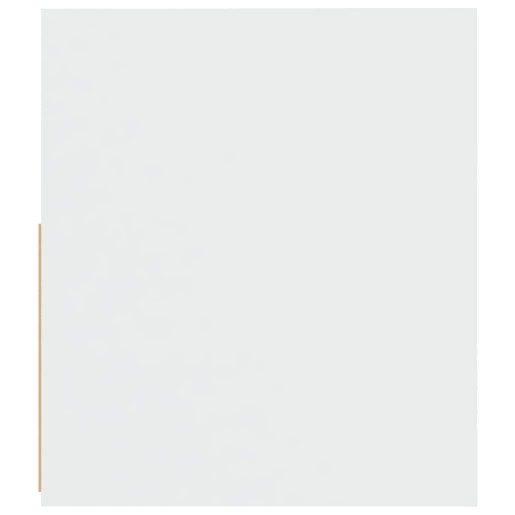 Lote de 2 Mesas De Cabeceira - Mesinhas De Cabeceira c luzes LED 60x35x40 cm branco