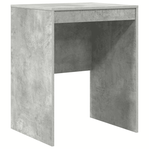 Secretária Escrivaninha de computador - Cinzento cimento 60 x 50 x 76 cm Madeira processada
