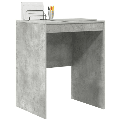 Secretária Escrivaninha de computador - Cinzento cimento 60 x 50 x 76 cm Madeira processada