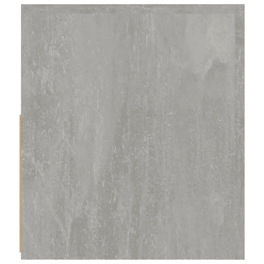 Lote de 2 Mesas De Cabeceira - Mesinhas De Cabeceira c luzes LED 60x35x40 cm cinzento cimento