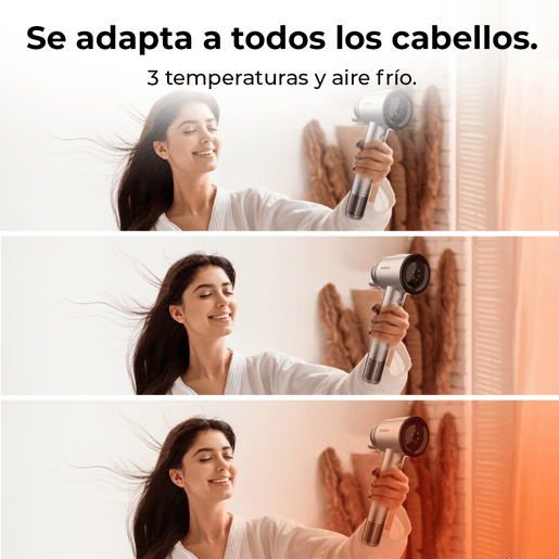 Secador de Cabelo Cecotec RockStar Nano IonTech 1600 W Alumínio Iónico