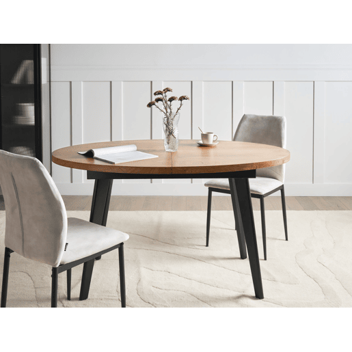 Beliani Mesa de jantar extensÃvel DUTTON Beliani Mesa de jantar extensÃvel DUTTON
