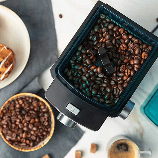 Cecotec Moinho elétrico de café de aço inoxidável com 150 W, 17 níveis de moagem e capacidade para 12 chávenas.