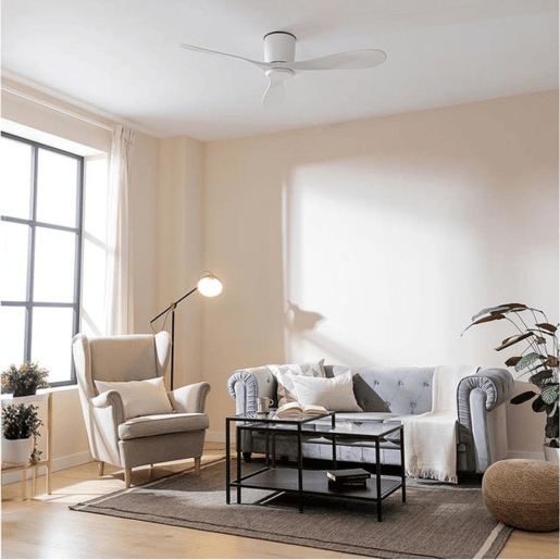 Ventilador de Teto Cecotec EnergySilence Aero 5400 40 W Branco Ø 132 cm