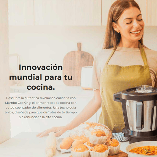 Cecotec Robô de cozinha multifunções com distribuidor de alimentos.