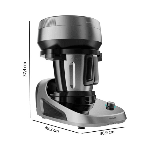 Cecotec Robô de cozinha multifunções com distribuidor de alimentos.
