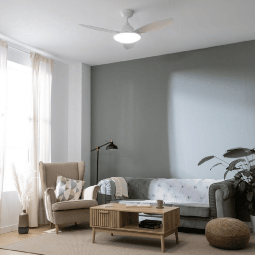 Ventilador de Teto com Luz Cecotec EnergySilence 4800 36 W Branco (3000-6500 K)