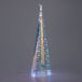Cono Luminoso de Navidad con base de Estrella con 40 Luces LED Cono Luminoso de Navidad con base de Estrella con 40 Luces LED Multicolor