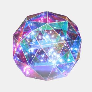 Bola luminosa Well Home com 20 luzes LED legais