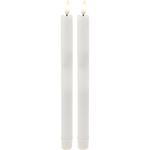 Conjunto de 9 velas LED de diferentes tamanhos com controle remoto