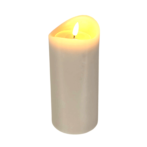 Vela LED com efeito gelatinoso Well Home