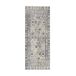 Alfombra vintage SIROCO - ATTICGO 80x200 Alfombra vintage SIROCO - ATTICGO 80x200 Azul