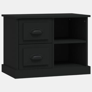 Mesa De Cabeceira - Mesinha De Cabeceira 60x35,5x45 cm preto